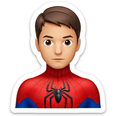 Spider man tobey mcguer  sticker