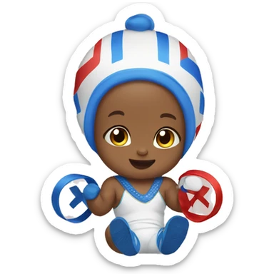 baby olympics sticker