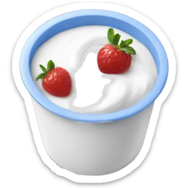 Greek yogurt from the grocery store  sticker