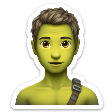 na'vi teen boy hybrid sticker