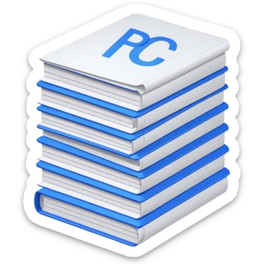 "RFC" letters (Requests for Comments) sticker