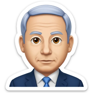 Benjamin Netanyahu sticker