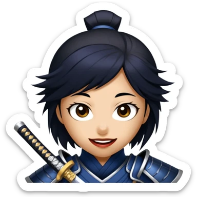 Warrior Samurai sticker