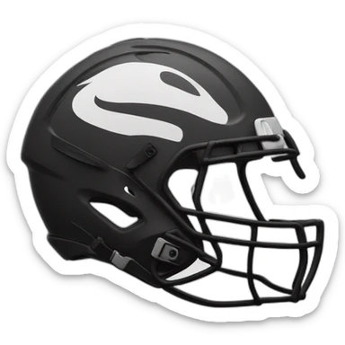 Logo Nike noir sur fond blanc  sticker