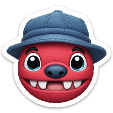 Stich with a hat sticker