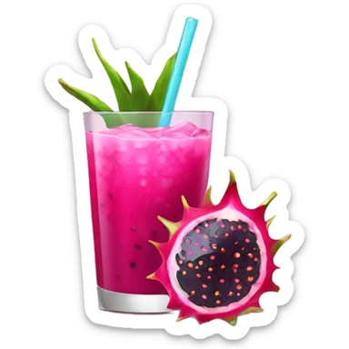 Dragon Fruit Juice  sticker