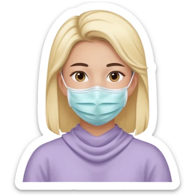 cute pastel colors skin care sticker