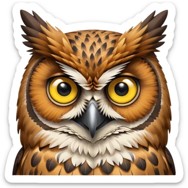 Eagle Owl sticker