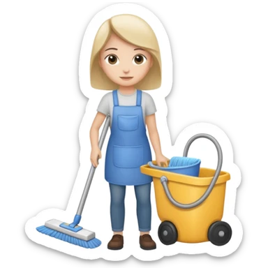 Cleaning your house
should be a priority sticker