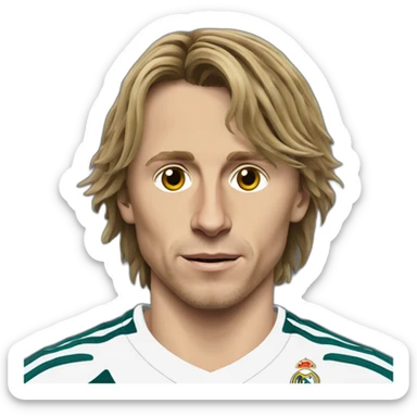Luka Modric, Real Madrid sticker