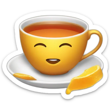 Tea tome gossip sticker