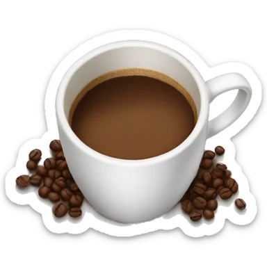 A recipe for coffee from her sticker