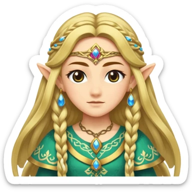 Zelda de TOTK  sticker