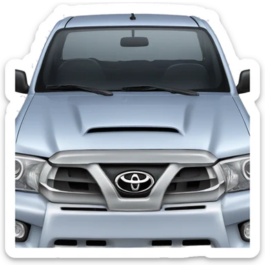 toyota hilux front hood sticker