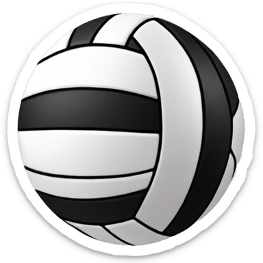 Volleyball sticker