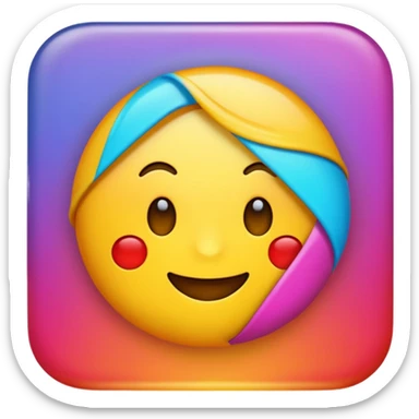 Vetified imoji for account sticker