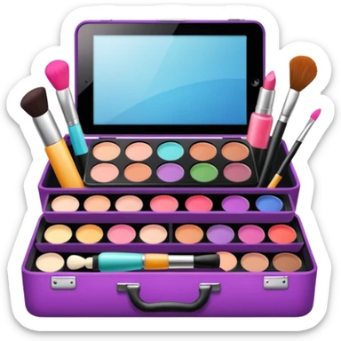 makeup kit sticker