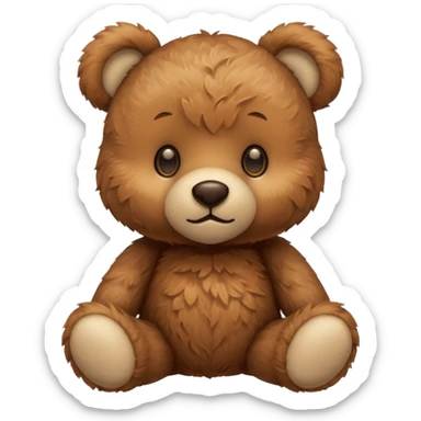 Sarılan ayıcık sticker