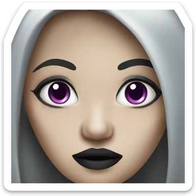 dark feminine vampire  sticker