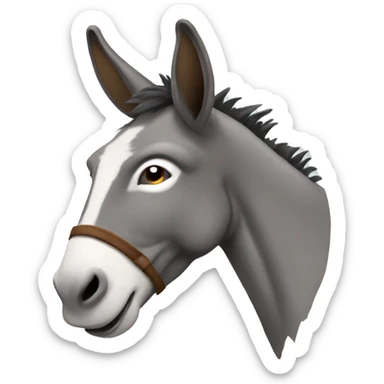 donkey sticker