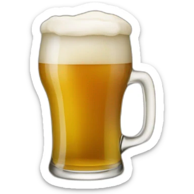 bad pint of beer sticker