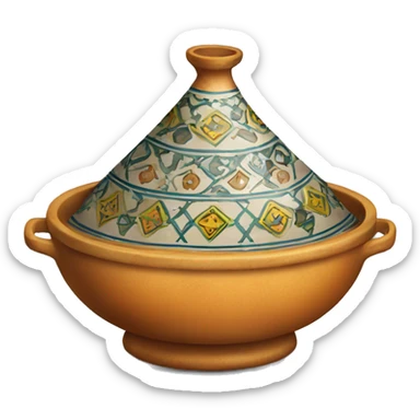 Morrocan tajine sticker