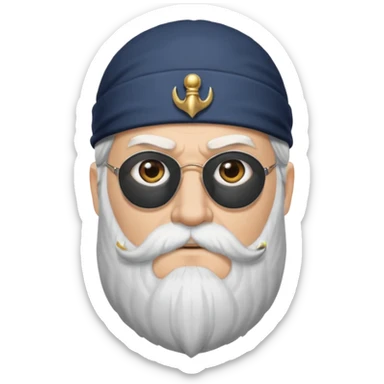 odin with an eye patch sticker