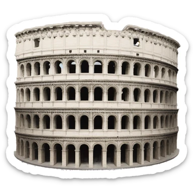 Rome coliseum  sticker