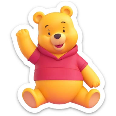 Winnie the Pooh sticker