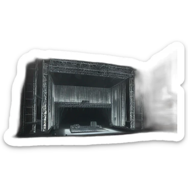 Rammstein stage sticker