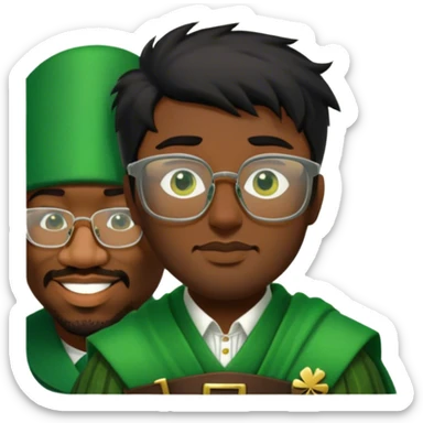 Wearing a Green Kilt sticker