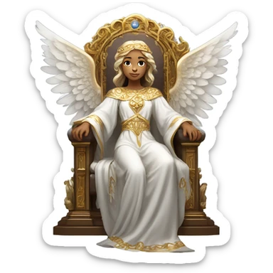 Thrones angel sticker