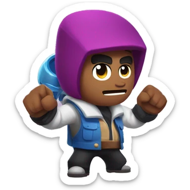brawl stars colt sticker