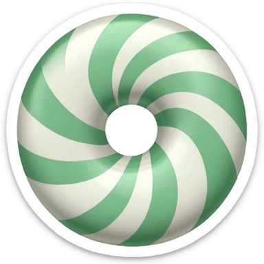 Peppermint sticker