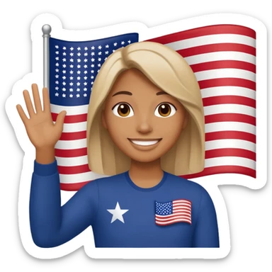 estados unidos sticker