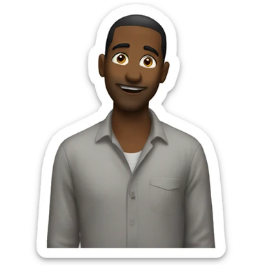 whisper meme sticker