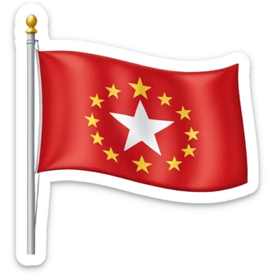 La bandera de la Comunidad de Madrid sticker