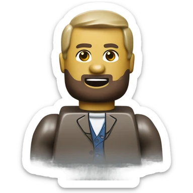 Myself as a LEGO figure sticker