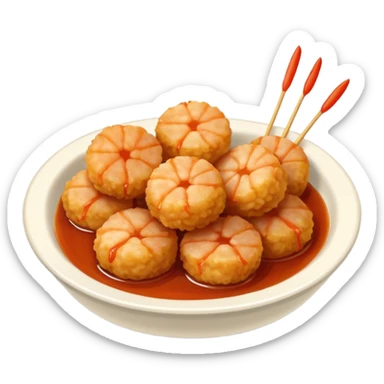 Shrimp Balls sticker