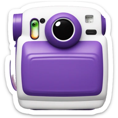 Purple INSTAX MINI 12 +  made fitness photo   sticker