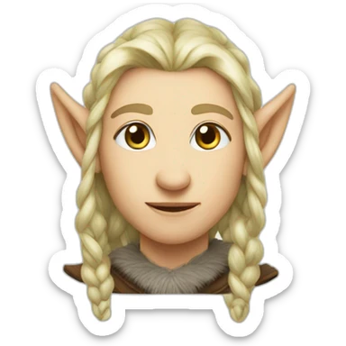 icelandic elve sticker