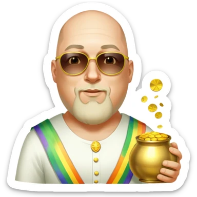 Rainbow Road sticker