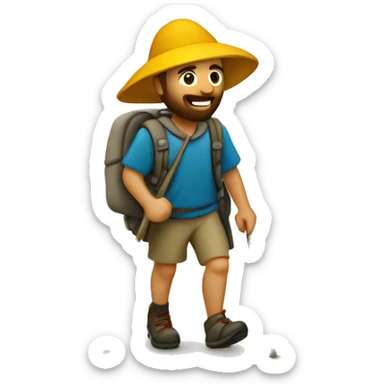 camino de santiago  sticker