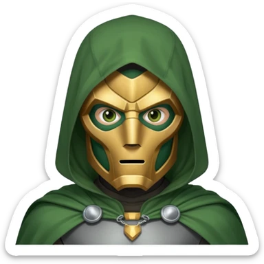 Doctor Doom, villain sticker