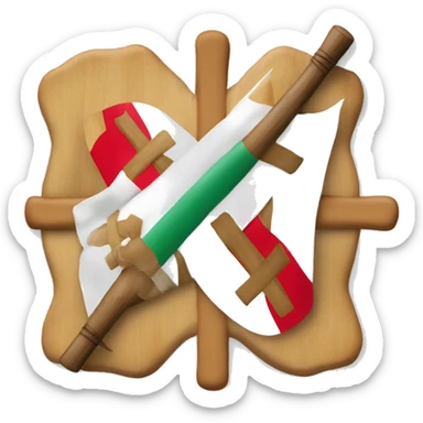 fait la croix basque sticker