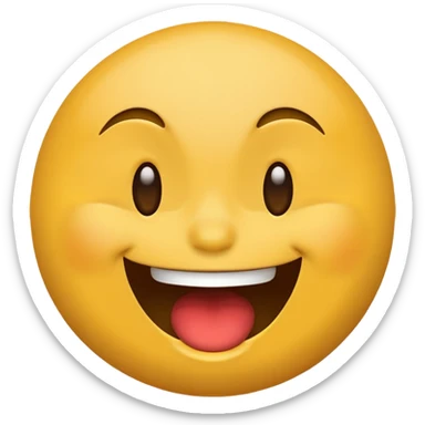 Mad emoji but it’s kind of smirking a little because it’s laughing, but it’s still annoyed sticker