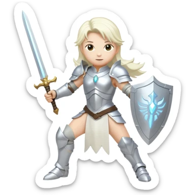 Warrior Angels and aces sticker