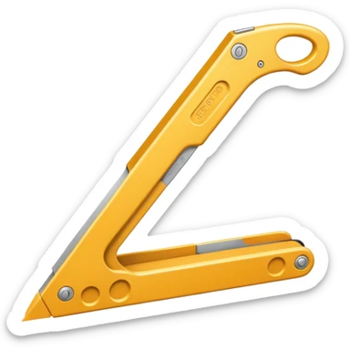 Stationary Box Cutter sticker