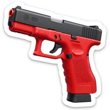 red glock 95 sticker