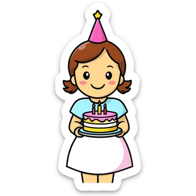 Happy birthday to my beautiful daughter  sticker